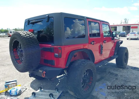 2008 Jeep Wrangler Unlimited Unlimited X из США, поврежденный, VIN 1J4GA39118L564138